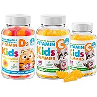DR. MORITZ Vitamin D Gummies for Kids & Adults and Vitamin C Gummies (2 Pack)