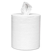 Scott 01051 Center-Pull Paper Roll Towels, Absorbency Pockets, 1Ply, 8x15, 500 per Roll (Case of 4 Rolls)