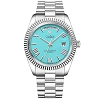 CADISEN Men's Automatic Mechanical Casual Waterproof Sapphire Watch