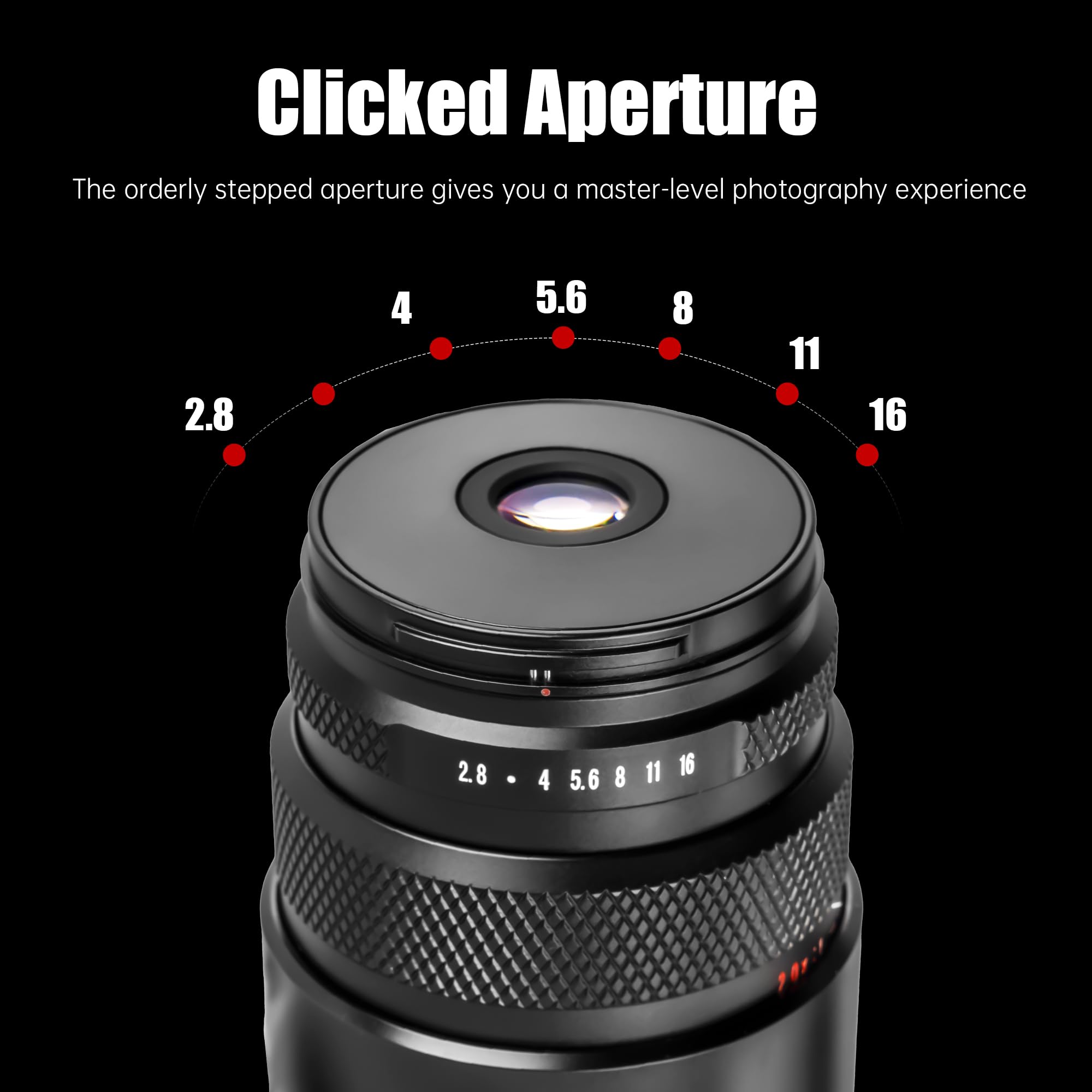 AstrHori 25mm F2.8 2-5X Ultra Macro Lens, Compatible with Full-Frame Sony E-Mount Mirrorless Cameras Alpha a7 a7II a7III a7R a7RII a7RIII a7RIV a7S a7SII a9 a7C