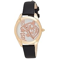 Just Cavalli Lady Pantera JC1L210L0025 - Leather Female Quartz 3 Hands