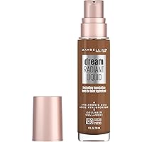 Dream Radiant Liquid Medium Coverage Hydrating Makeup, Lightweight Liquid Foundation, Cocoa, 1 Count
