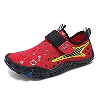 Kids Water Shoes Boys Lightweight Hiking Quick Dry Water Shoes Girls Barefoot Sports Beach Shoes