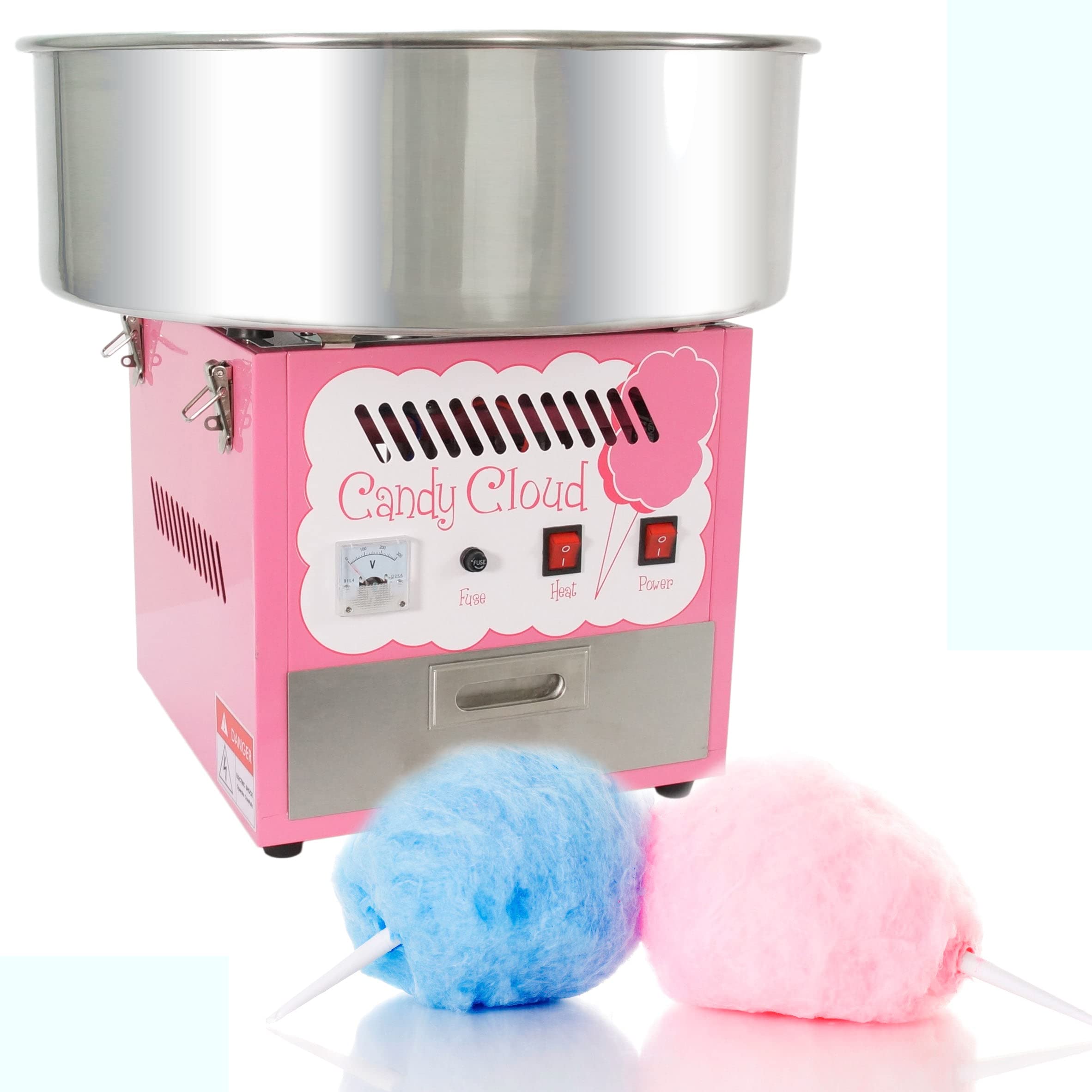 Funtime Cotton Candy Machine, 20.5 x 20.5 x 19.5, Pink