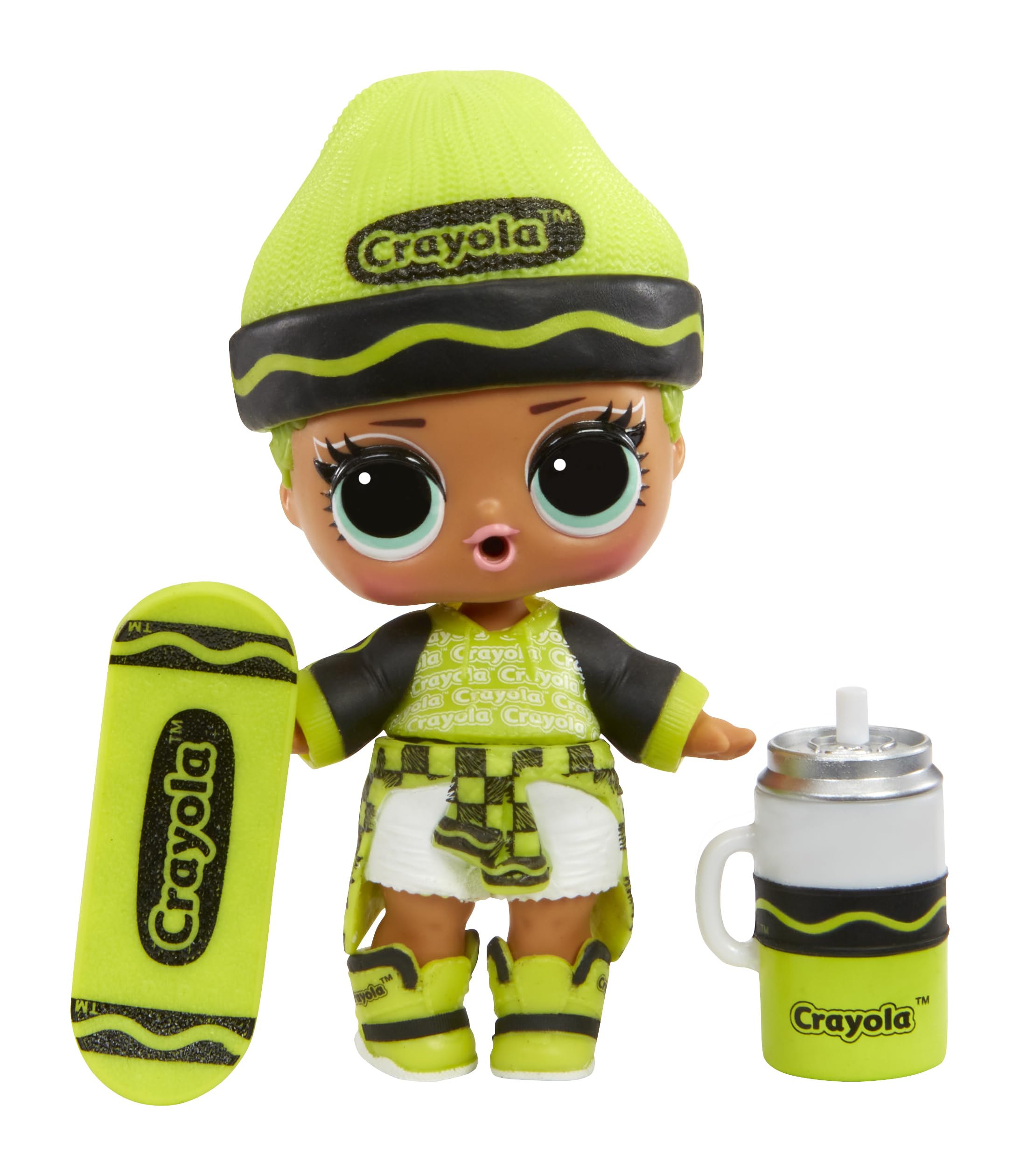 L.O.L. Surprise! Loves CRAYOLA Tots - with Collectible Doll, 7 Surprises, Crayola Dolls, Color Theme, Crayon Dolls, Surprise Doll, Limited Edition Doll- Great gift for Girls age 3+