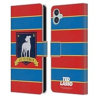 Officially Licensed Ted Lasso A.F.C Richmond Stripes Season 1 Graphics Leather Book Wallet Case Cover Compatible with Samsung Galaxy M04 5G / Galaxy A04e