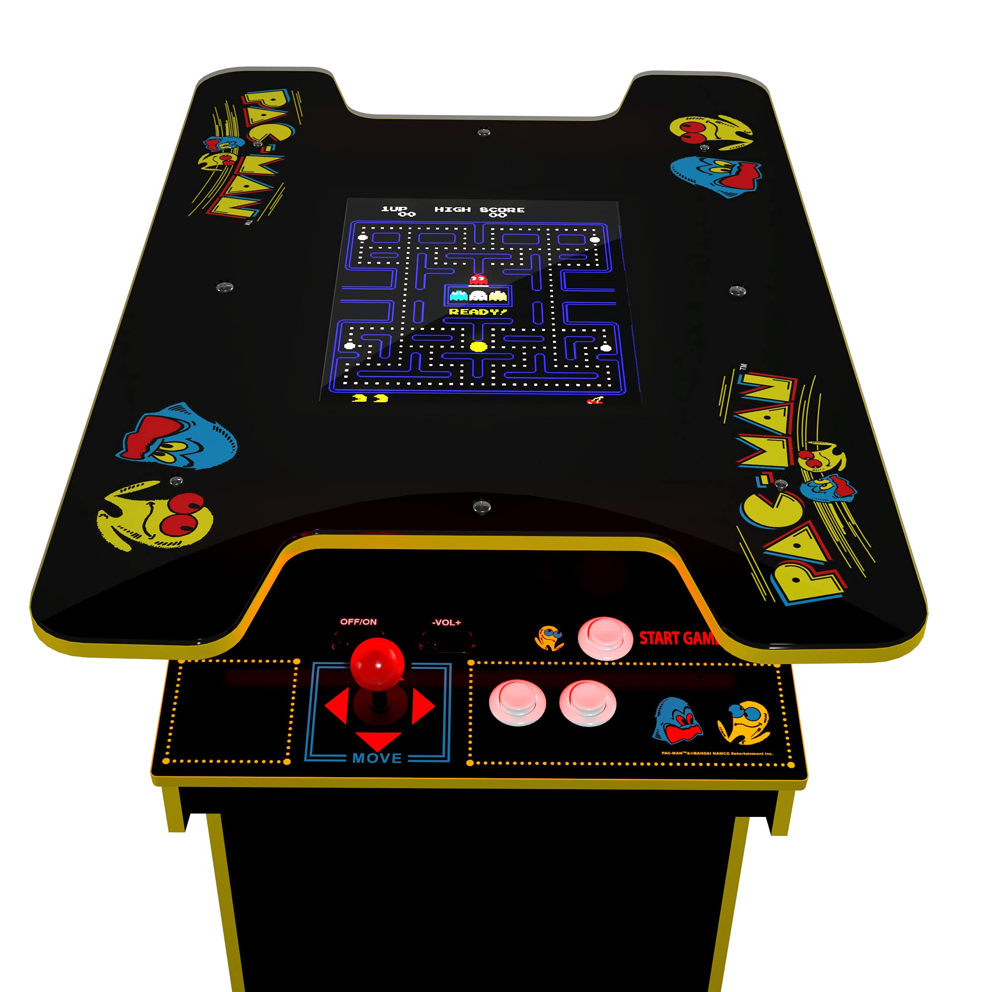 Arcade 1Up Arcade1Up PAC-MAN Head-to-Head Arcade Table - Black Series Edition - Electronic Games;