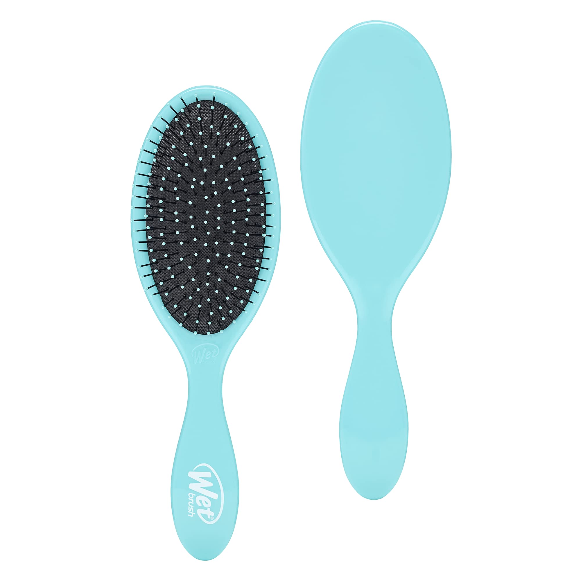 Wet Brush Original Detangler Hair Brush, Amazon Exclusive Aqua - Ultra-Soft IntelliFlex Bristles - Detangling Hairbrush Glides Through Tangles For All Hair Types (Wet Dry & Damaged Hair) - Women & Men