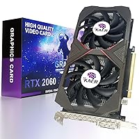 Gaming GeForce RTX 2060 6GB GDRR6 192-Bit PC Graphics Card HDMI/DP/DVI 1680MHz Dual Fans ray-tracing Video Card