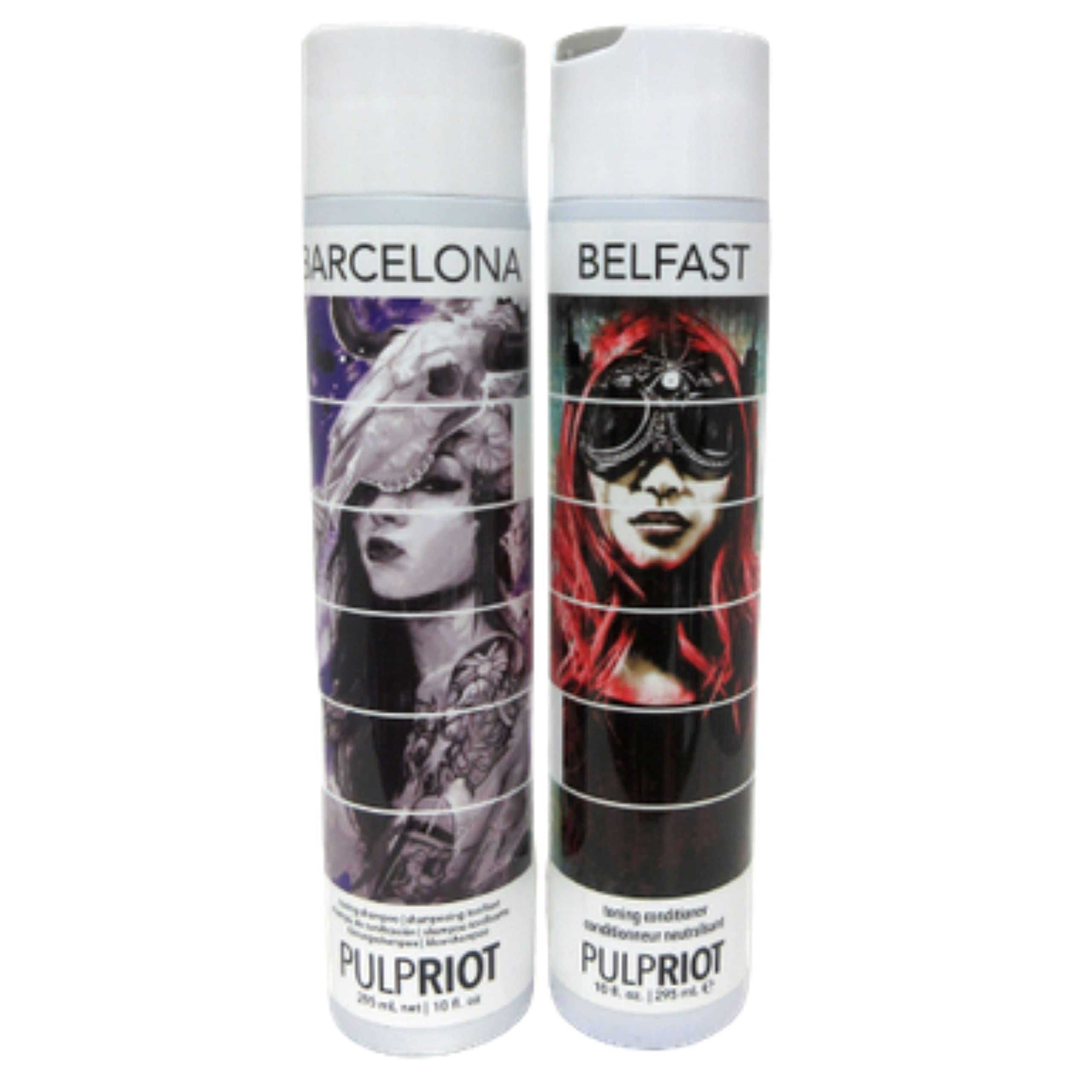 Pulp Riot - Barcelona & Belfast 10 fl oz - Shampoo and Conditioner 2-pack