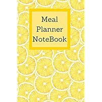 Meal Planner NoteBook: 52 Weeks of Menu Planning Pages With Shopping List | 6 x 9 Inch 120 Pages