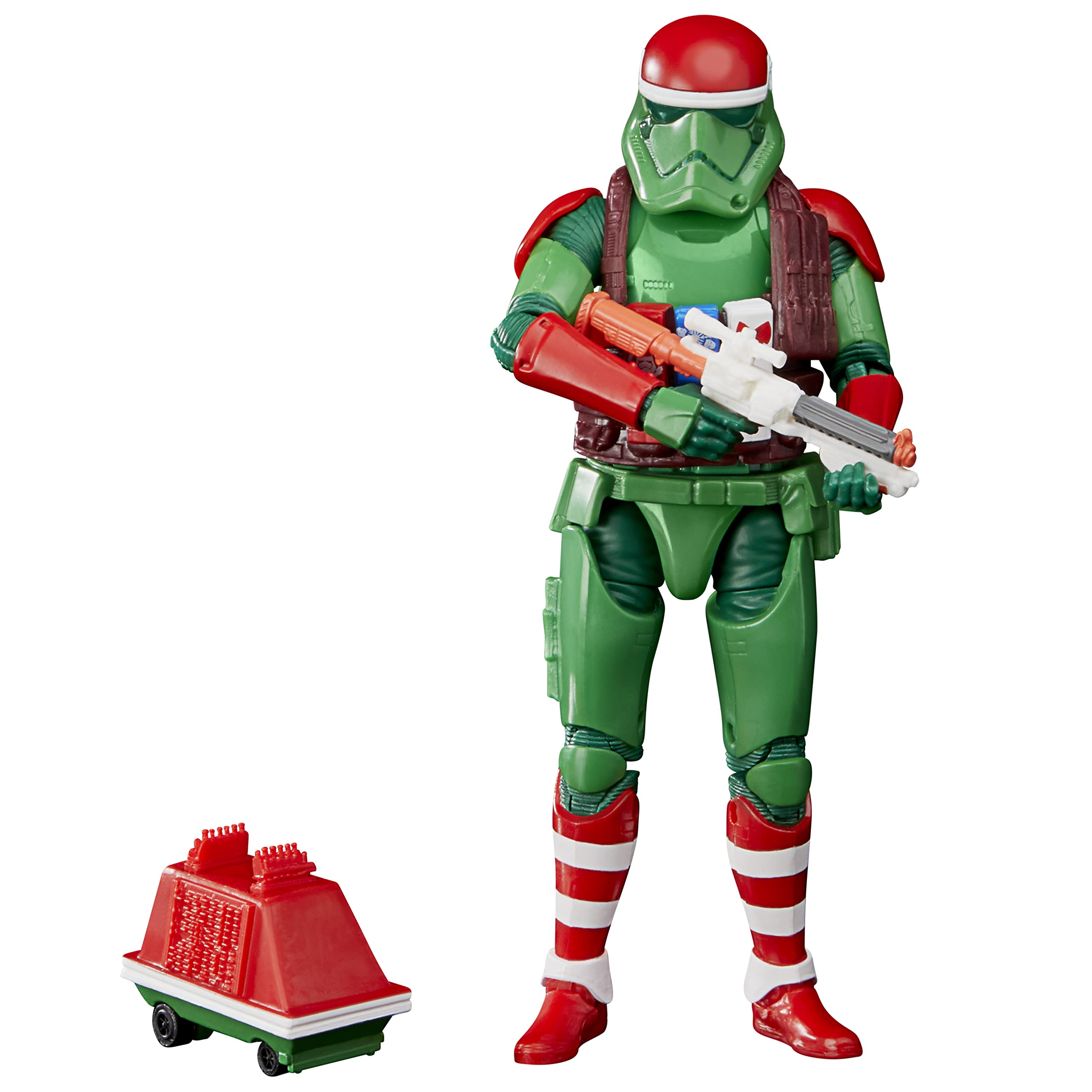 STAR WARS The Black Series First Order Stormtrooper (Holiday Edition) and Mouse Droid Toys, 6-Inch-Scale Holiday-Themed Collectible Figures (Amazon Exclusive)