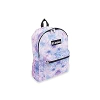 Everest Unisex-Adult's Basic Pattern Backpack, Purple, One Size