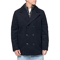 Levi's Men's Classic Double-Breasted Wool-Blend Peacoat