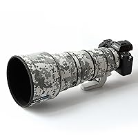 ROLANPRO Waterproof Lens Cover Camouflage Rain Cover for Sony FE 300mm F2.8 GM OSS Lens Protective Sleeve Lens Rain Coat-#UCP Waterproof