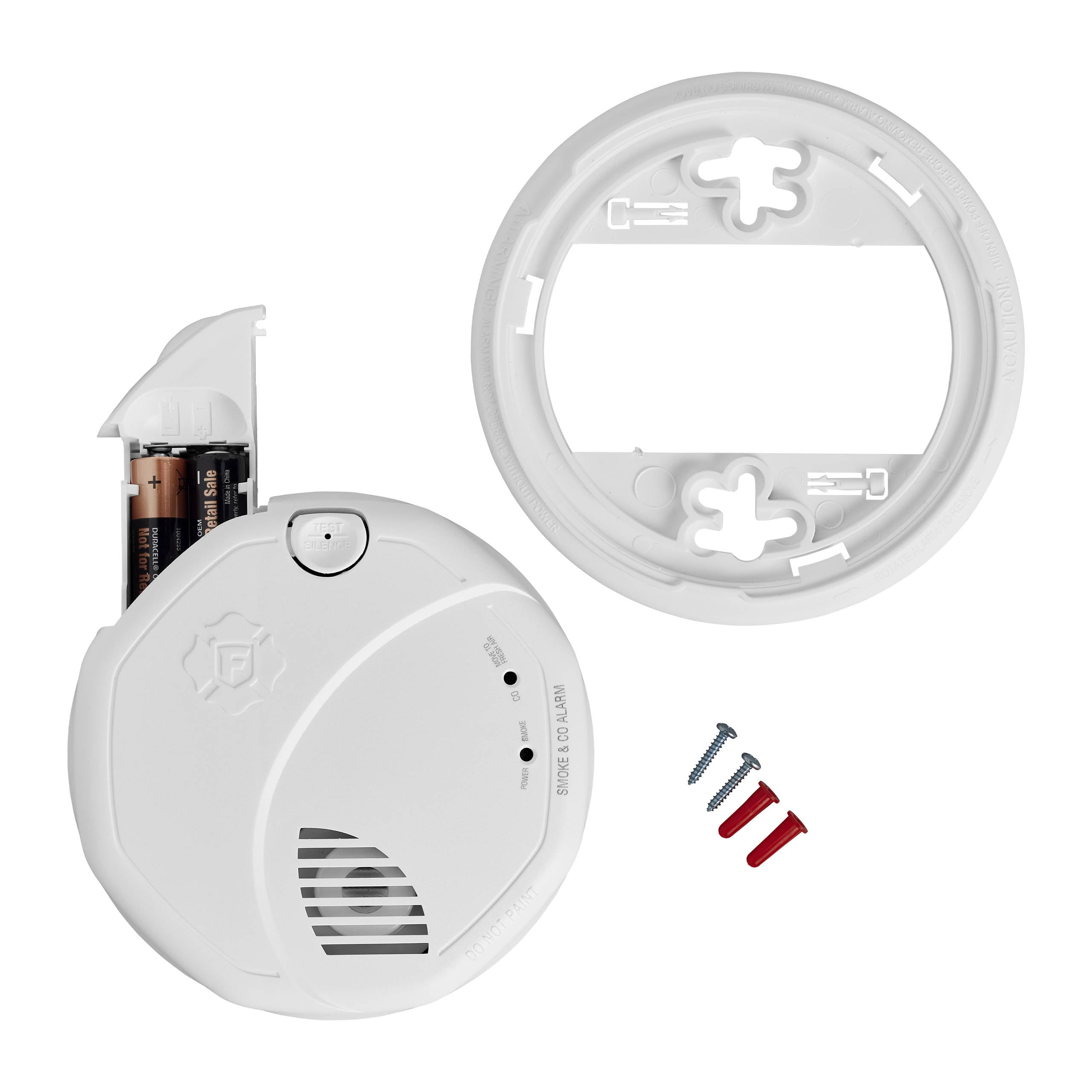 First Alert SMCO100 Battery-Operated Combination Smoke & Carbon Monoxide Alarm, 1-Pack
