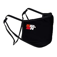 K&N Face Mask: Single Layer Polyester Mask for Increased Breathability