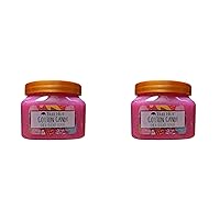 Tree Hut Cotton Candy Shea Scrub 18 oz! Made with Real Sugar, Certified Shea Butter and Strawberry Extract! Exfoliating Body Scrub! 2 Pack