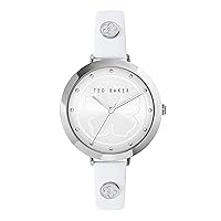 Ted Baker Ammy Magnolia White Leather Strap Watch (Model: BKPAMS2139I)