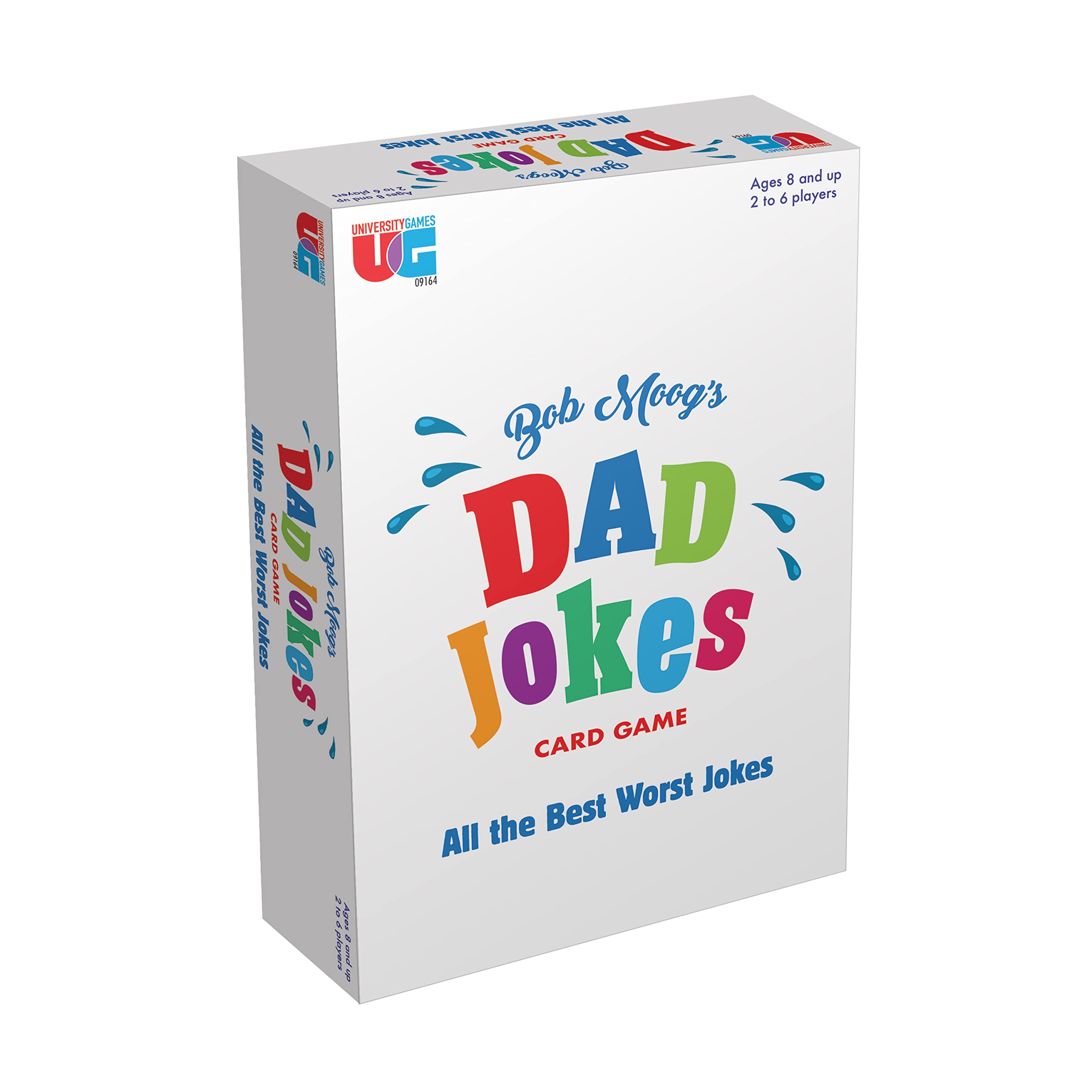 University Games, Bob Moog's Dad Jokes Matching Card Game, Perfect for Game Night, for Ages 8 and Up, 2-6 Players