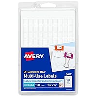 Avery Multi-Use Removable Labels, 5/16