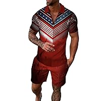 Winter Hunting Suits for Men And Summer Leisure Seaside Beach Holiday 3D Digital Printing Zipper Short 54 Suit