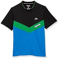 Lacoste Boys' Short Sleeve Chevron Tennis Polo