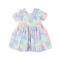 RuffleButts® Baby/Toddler Girls Knit Twirl Dress
