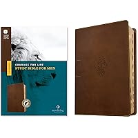 NLT Courage For Life Study Bible for Men (LeatherLike, Rustic Brown Lion, Indexed, Filament Enabled) NLT Courage For Life Study Bible for Men (LeatherLike, Rustic Brown Lion, Indexed, Filament Enabled) Imitation Leather