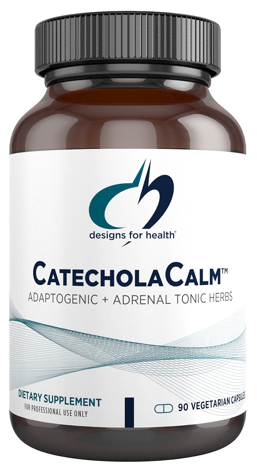 Designs for Health CatecholaCalm - Adaptogenic Herbs + Vitamins for Mood, Calm + Adrenal Support with L-Theanine, Passion Flower + Phosphatidylseri...