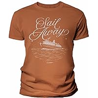 Sail Away Vintage Soft Comfortable Summer Cruise Shirts for Men Women