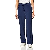 Cherokee Drawstring Pant for Women Straight Leg with 360 Stretch, Wrinkle-Resistant & 4 Pockets - 1123A