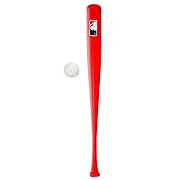Hollylife 25 Baseball Bat and Soft Ball Set Baseball Sport Lightweight Stick Alloy Bar for Beginners Outdoor Training and Practice Youth Adult Use Golden Red Black Blue for Choose 
