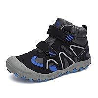 Mishansha Kids Water Resistant Hiking Boots, Boys Girls Anti Collision Anti-Skid Athletic Outdoor Ankle Adventure Trekking Shoes