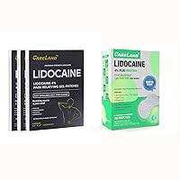 Lidocaine Patches + Waterproof Lidocaine Patches for Knee