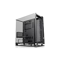 Thermaltake Core P3 Pro E-ATX Tempered Glass Mid Tower Gaming Computer Chassis, Open Frame Panoramic Viewing, Glass Wall-Mount, Rotatable PCI-E Slots, CA-1G4-00M1WN-09