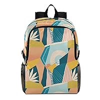 ALAZA Exotic Tropical Plants and Fruits Packable Travel Camping Backpack Daypack