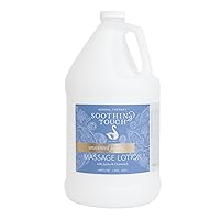 Soothing Touch 304892-06-LE128 Unscented Jojoba Massage Lotion, Arnica Flower, Aloe Vera, Deeply Moisturizing, 1 Gallon