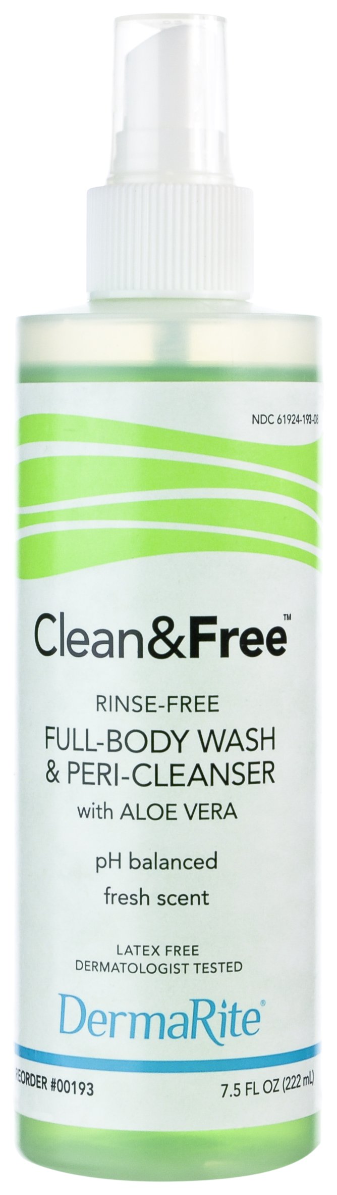 AOSS Shampoo and Body Wash, Rinse Free, 7.5 oz.