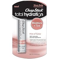 Total Hydration Moisture + Tinted Lip Balm - Warm Nude - 0.12oz