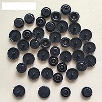 20/50/100/150Sets Plastic Snaps Button Fasteners Bag Folder Dark Buckle Button Resin Garment Accessories for Baby Clothes (Color : Navy Blue, Size : 200set)