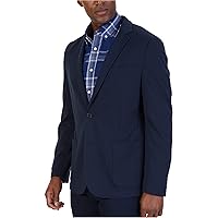 Nautica Mens Soft-Shoulder Two Button Blazer Jacket, Blue, X-Large (Regular)