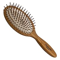 Hairbrush, Ashwood Large Oval, Wood Pins