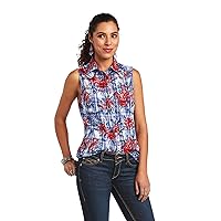 Ariat 10040614 (WSL) Real Tropic Plaid Billie Jean Shirt Multi M
