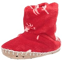 Hatley Girl's Fuzzy Fleece Slouch Slippers Sock