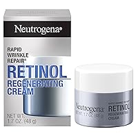 Rapid Wrinkle Repair Retinol Face Moisturizer, Daily Anti-Aging Face Cream with Retinol & Hyaluronic Acid to Fight Fine Lines, Wrinkles, & Dark Spots, 1.7 oz