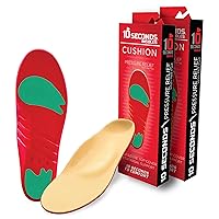 3030 Pressure Relief with Metatarsal Pad Insoles, Moderate Arch Firmness, Low Arch, Provides Relief from Plantar Fasciatis, Mortons Nuroma and Diabetes Pain (M 7/7.5, W 8.5/9) 2-Pack