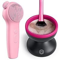Makeup Brush Cleaner Machine and Silicone Face Scrubber from Alyfini Beauty