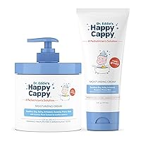 Happy Cappy Moisturizing Cream | Manage Dry, Itchy, Sensitive Eczema Prone Skin for All Ages, for Atopic Dermatitis, Leaping Bunny Certified