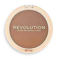 Makeup Revolution Ultra Cream Light Bronzer Cream Matte Finish, For Light To Deep Skin Tones, Vegan & Cruelty Free